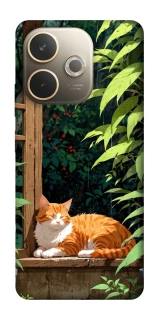 Чехол на Oppo A5 Pro 4G red cat фото 1 из 1