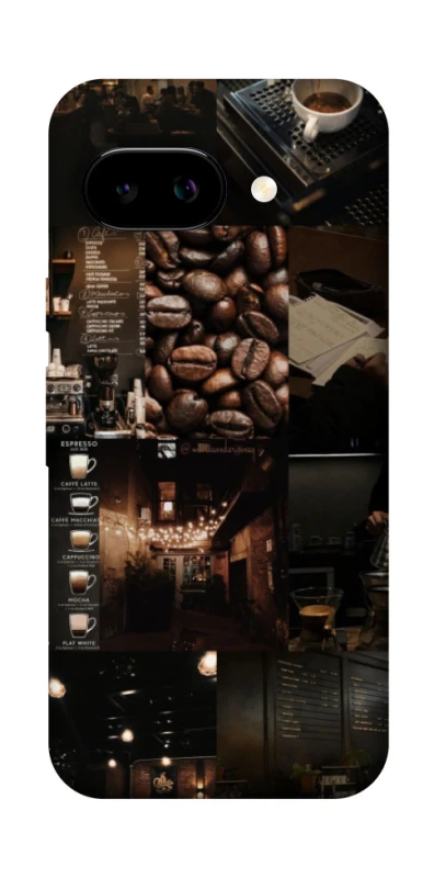 Чохол на Google Pixel 9a Coffee collage ver.1 фото 1 з 1