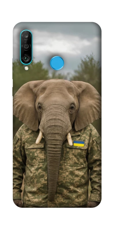 Чехол на Huawei P30 lite Слон защитник фото 1 из 1