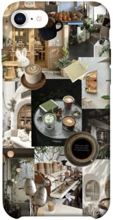 Чохол на Apple iPhone SE (2020) Coffee collage ver.4 фото 1 з 1