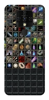 Чехол на TECNO Camon 16 SE Inventory menu ver.2 фото 1 из 1