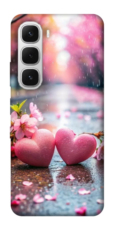 Чохол на Infinix Hot 60i Pink heart фото 1 з 1