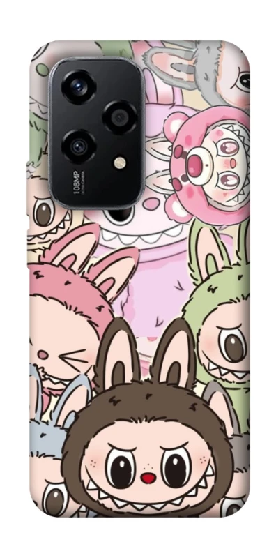 Чохол на Honor 200 Lite All Labubu 3 фото 1 з 1