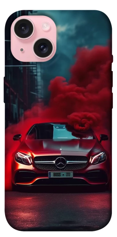 Чохол на Apple iPhone 15 (6.1") Mercedes in smoke фото 1 з 1