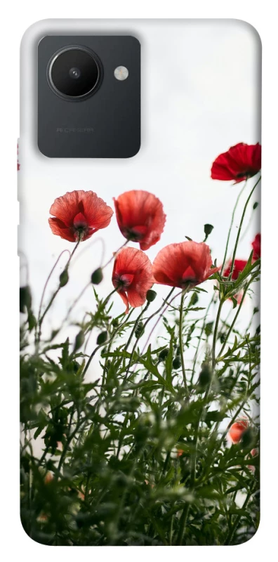 Чохол на Realme C30 Поле маків фото 1 з 1