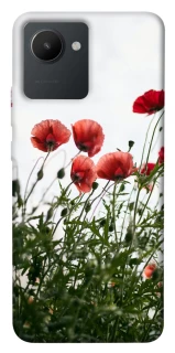 Чехол на Realme C30 Поле маков фото 1 из 1