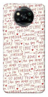 Чохол на Xiaomi Poco X3 NFC / Poco X3 Pro Love aesthetic ver.4 фото 1 з 1