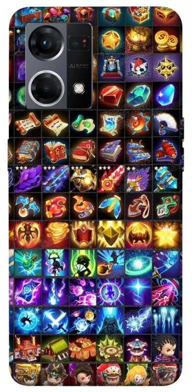 Чохол на Oppo Reno 7 4G Abilities menu ver.2 фото 1 з 1