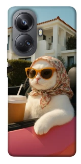 Чехол на Realme 10 Pro+ Stylish Cat Cruise фото 1 Чехол на Realme 10 Pro+ Stylish Cat Cruise фото 1 из 1