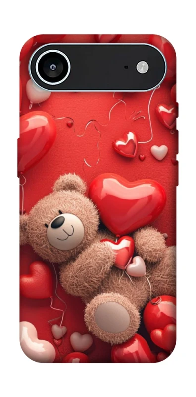 Чохол на Apple iPhone 17 Air (6.5") bear in hearts фото 1 з 1