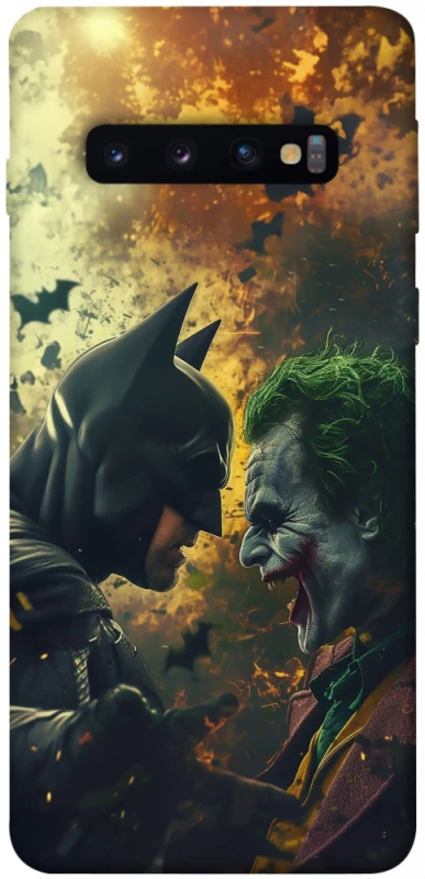 Чохол на Samsung Galaxy S10 Batman and the Joker фото 1 з 1