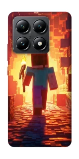 Чехол на Xiaomi 14T Minecraft adventure фото 1 из 1