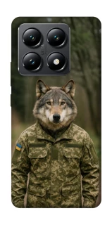 Чехол на Xiaomi 14T Волк защитник фото 1 из 1