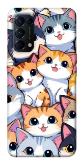 Чохол на Oppo Reno 5 4G Cute Cat v2 фото 1 з 1