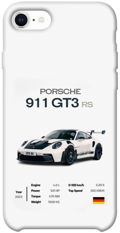 Чехол на Apple iPhone SE (2020) Porsche 911 GT3 фото 1 из 1