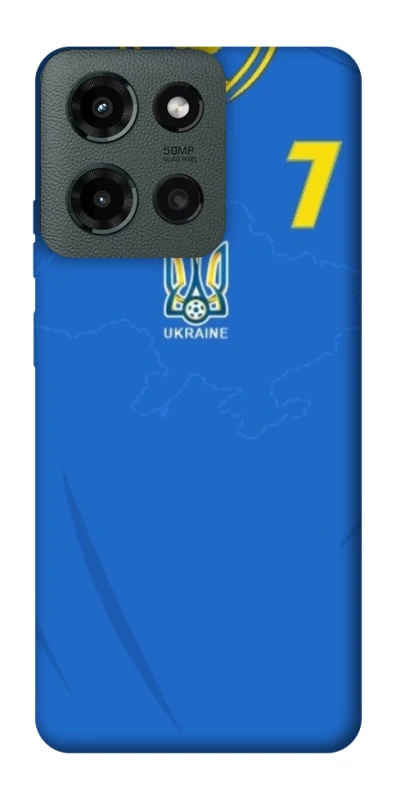 Чехол на Motorola Moto G Power (2025) UA-Football ver.4 фото 1 из 1