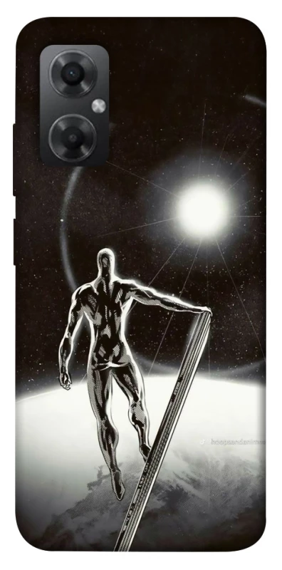 Чохол на Xiaomi Redmi Note 11R Срібний серфер фото 1 з 1