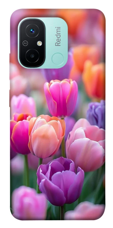 Чохол на Xiaomi Redmi 12C / Poco C55 Тюльпанове поле фото 1 з 1