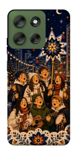Чехол на Motorola Moto G56 5G Колядка фото 1 из 1