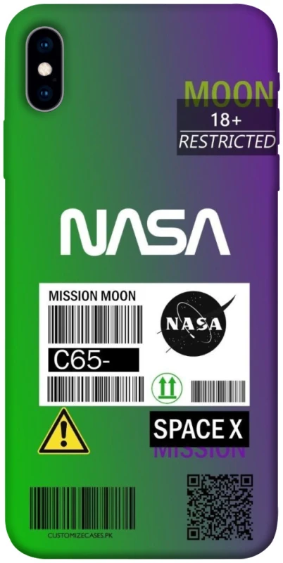 Чохол на Apple iPhone X (5.8") NASA ver.2 фото 1 з 1