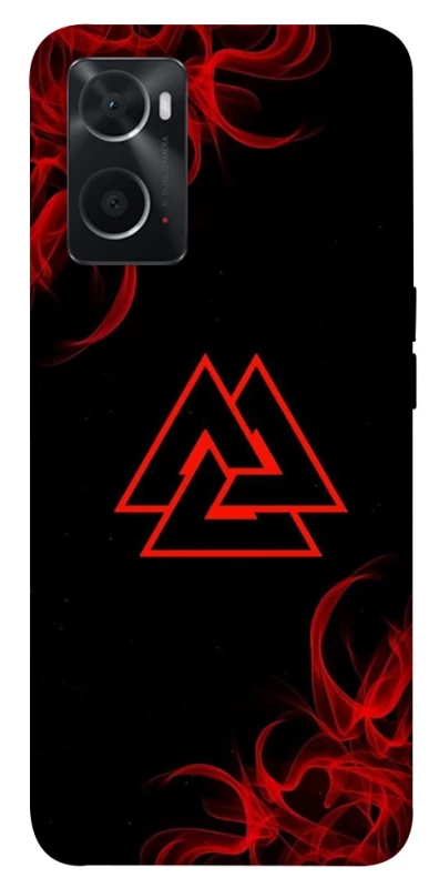 Чехол на Oppo A76 4G Валькнут фото 1 из 1
