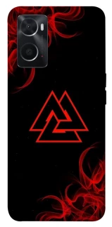 Чехол на Oppo A76 4G Валькнут фото 1 из 1