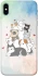 Чохол на Apple iPhone X (5.8") Funny Pets ver.2 фото 1 з 1