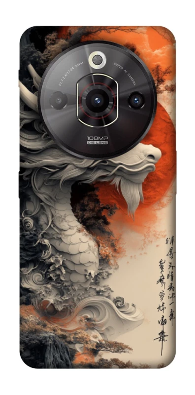 Чохол на ZTE Nubia Focus Pro white dragon фото 1 з 1