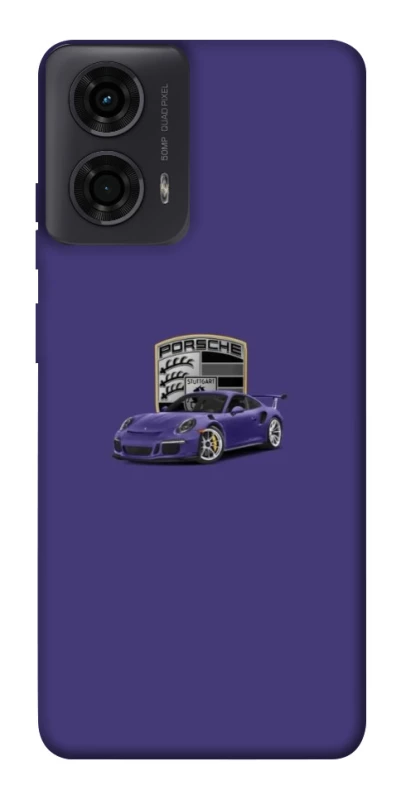 Чохол на Motorola Moto G04 Porsche purple фото 1 з 1