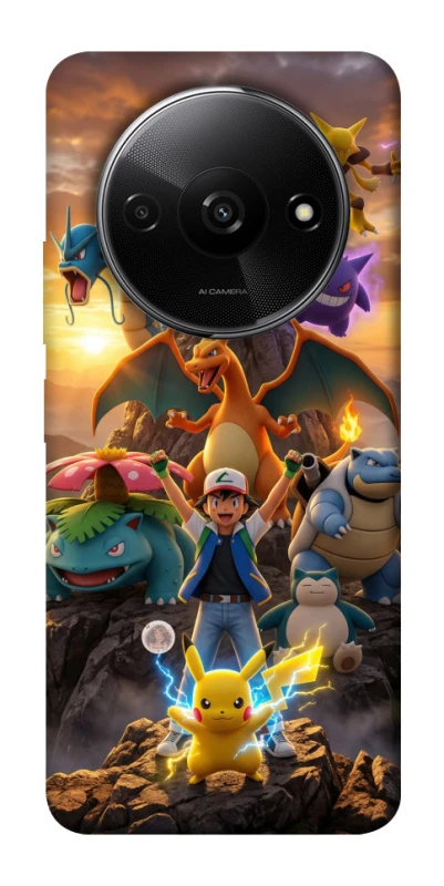 Чехол на Xiaomi Redmi A3 Pokemon фото 1 из 1