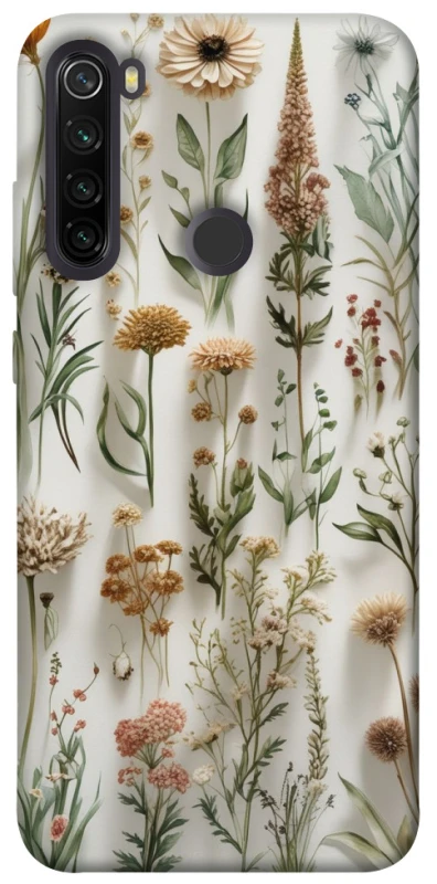 Чохол на Xiaomi Redmi Note 8T Floral design ver.2 фото 1 з 1