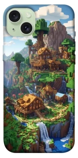 Чохол на Apple iPhone 15 Plus (6.7") Minecraft universe фото 1 з 1