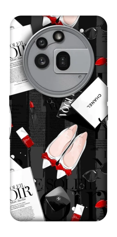 Чехол на Nothing Phone (3a) Pro Fashion collage ver.4 фото 1 из 1