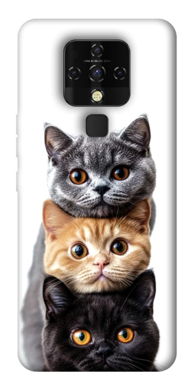 Чохол на TECNO Camon 16 SE Гарні котики фото 1 з 1