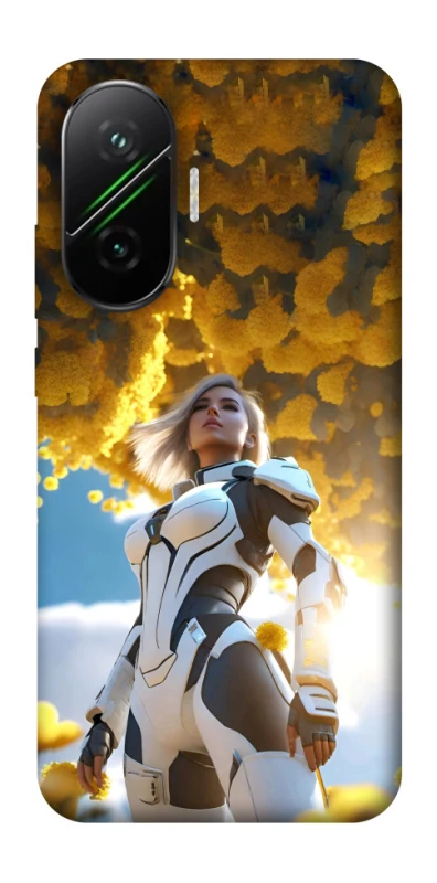 Чохол на Xiaomi Poco F7 Cyber space girl ver.3 фото 1 з 1