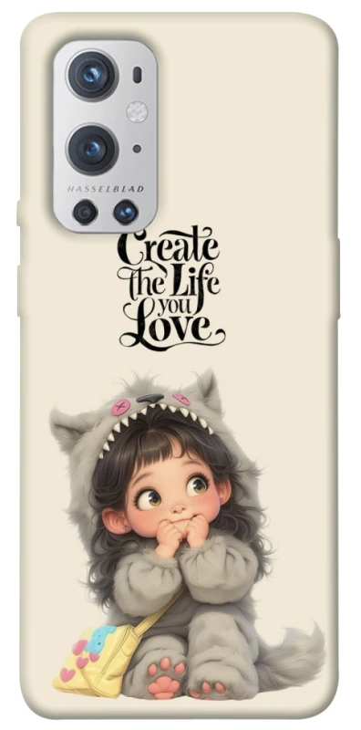 Чохол на OnePlus 9 Pro Create the life you love фото 1 з 1