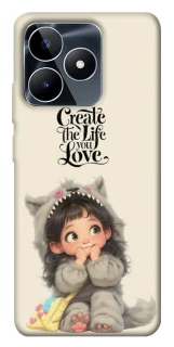 Чохол на Realme C53 Create the life you love фото 1 з 1