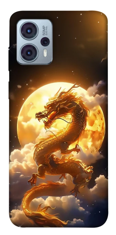 Чехол на Motorola Moto G23 Golden Dragon фото 1 из 1