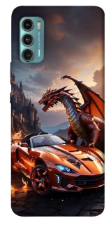 Чохол на Motorola Moto G60 Сar and dragon фото 1 з 1