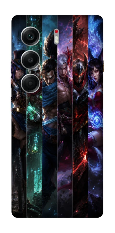 Чохол на Tecno Camon 40 League of Legends ver.2 фото 1 з 1
