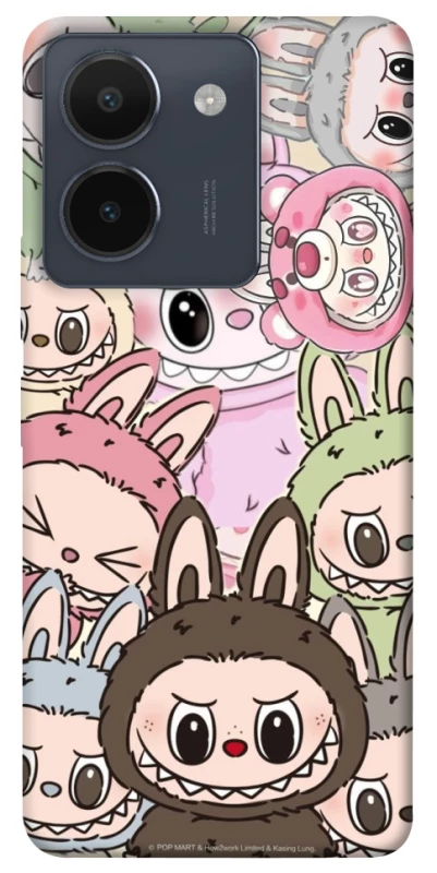 Чохол на Vivo Y36 All Labubu 3 фото 1 з 1