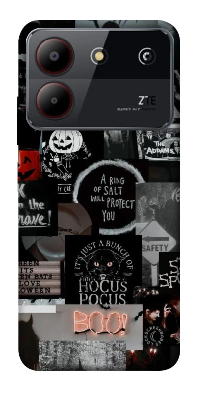 Чохол на ZTE Blade A54 4G Halloween aesthetics ver.3 фото 1 з 1