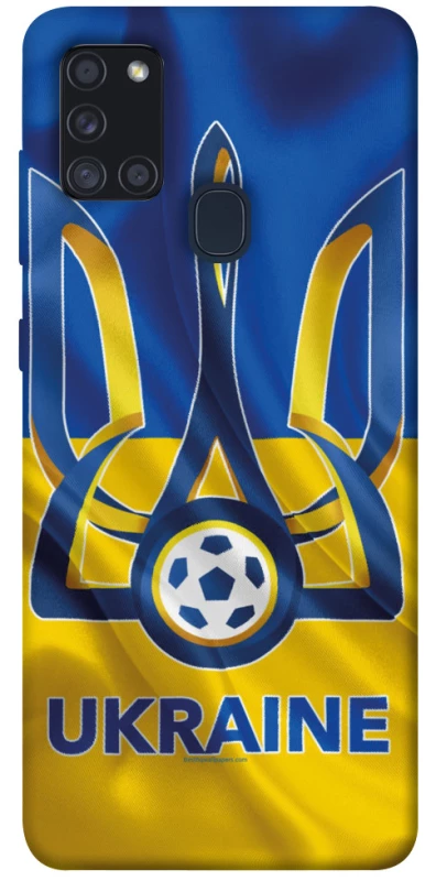 Чохол на Samsung Galaxy A21s Футбольний Герб v3 фото 1 з 1