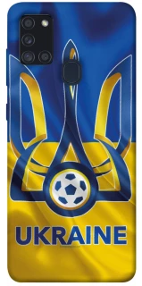 Чохол на Samsung Galaxy A21s Футбольний Герб v3 фото 1 з 1