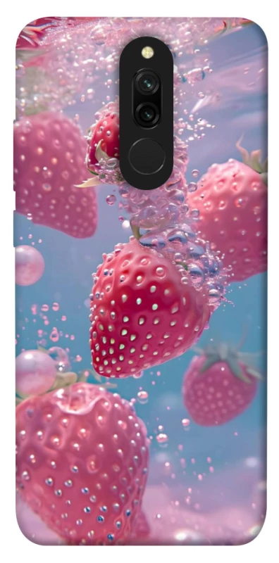 Чохол на Xiaomi Redmi 8 Полуниця в воді фото 1 з 1