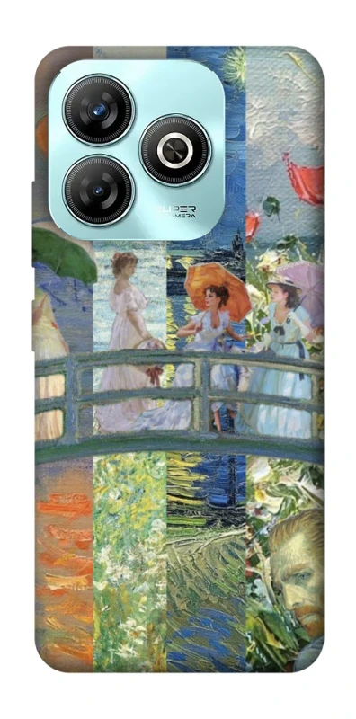 Чехол на ZTE Blade A75 4G Art collage ver.6 фото 1 из 1
