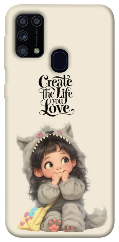 Чохол на Samsung Galaxy M31 Create the life you love фото 1 з 1