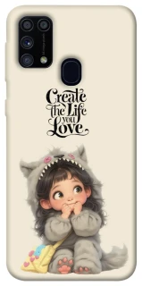 Чохол на Samsung Galaxy M31 Create the life you love фото 1 з 1