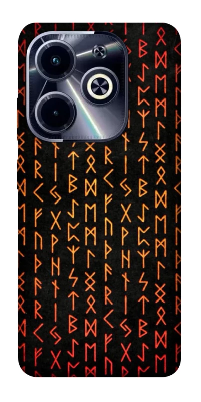 Чехол на Infinix Hot 40i Руны фото 1 из 1