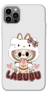Чохол на Apple iPhone 12 Pro (6.1") Hello Kitty Labubu фото 1 з 1